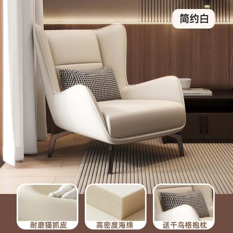 Bedroom modern single chair casual living room reclining single sofa accessible luxury lazy balcony designer for home sofa