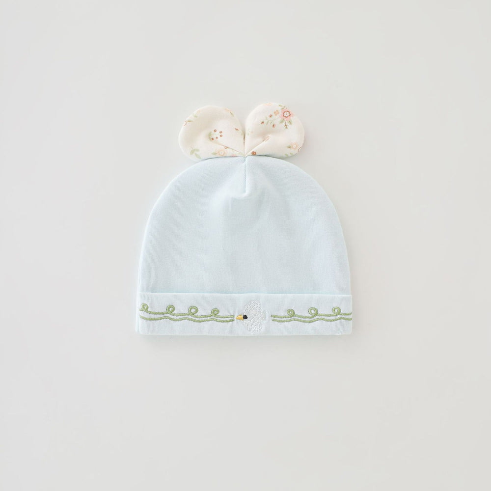 Factory direct: customizable & private label newborn double-layer cotton beanie - autumn/winter collection, seamless, skin-friendly, and adorable