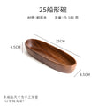 Boat-shaped dried fruit plate 25x8.5x4.5