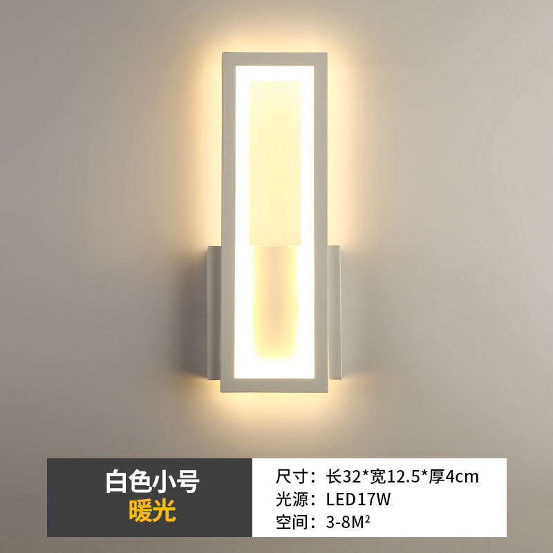 Wall lamp line bedroom bedside led modern simple stairs living room background wall wall wall lamp aisle corridor light luxury
