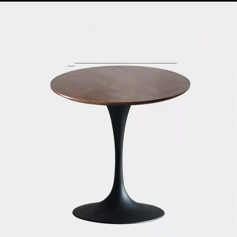 Dining table for home business reception european style simple balcony small table milk tea shop coffee shop ins home round table
