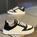 Panda color men's shoes autum breathable live broadcast men's sneakers casual leather shoes white shoes trendy shoes men's wholesale