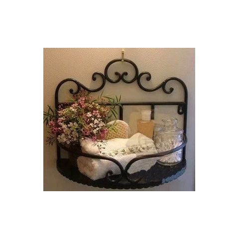 Display rack kitchen storage rack bathroom toilet wall hanging flower rack soap rack towel rack perfume rack bathroom
