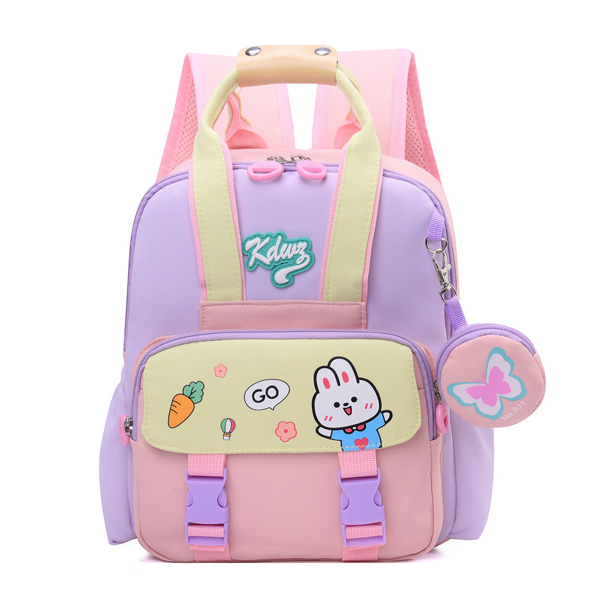 New cartoon cute children's backpack lightweight weight weight reduction 3-8 year old boy and girl baby schoolbag casual trend backpack