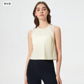 new sleeveless crop top - sexy cutout design, quick-dry, breathable, activewear & yoga top (dt050)