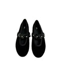 Za's 2025 new women's shoes: low-heeled, elegant, socialite-style pumps with closed toe, low-cut design, and ankle strap
