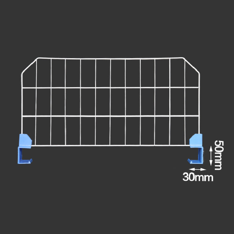 Shelf baffle baffle isolation plate storage division mesh supermarket warehouse baffle clothing baffle separation net