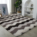 Modern scandinavianins full bedroom carpet tie-dye silk wool pattern carpet living room coffee table bedside mat long blanket