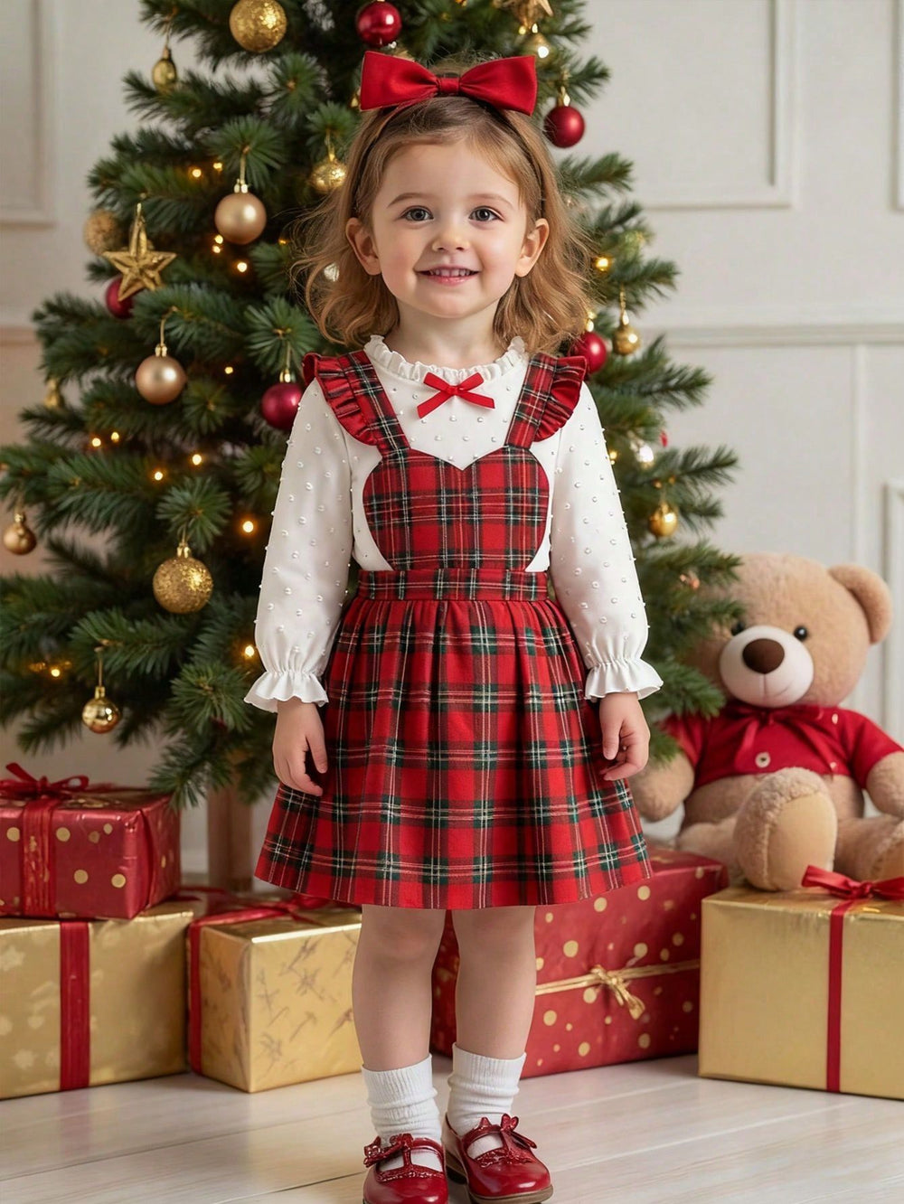 new cross-border christmas kids' apparel