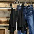 Fashion cross-border layered suspender tops flower lace shoulder strap double-layered ruffle swing looseslimming look vest
