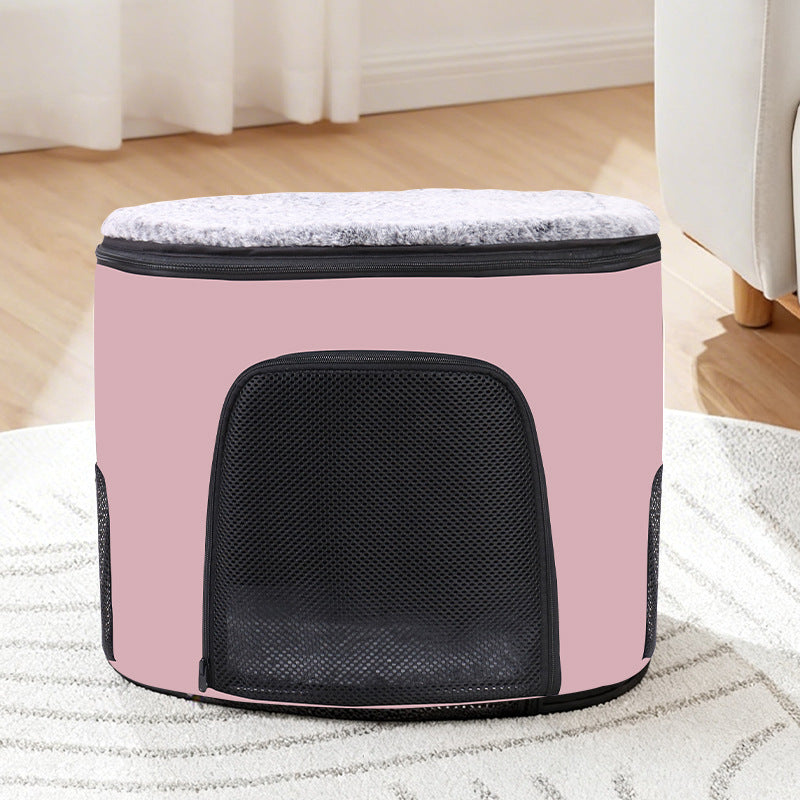 Wholesale new arrival eco-friendly eva cat house: large space, wear-resistant, scratch-proof, round dome house for cats and dogs, outdoor villa style
