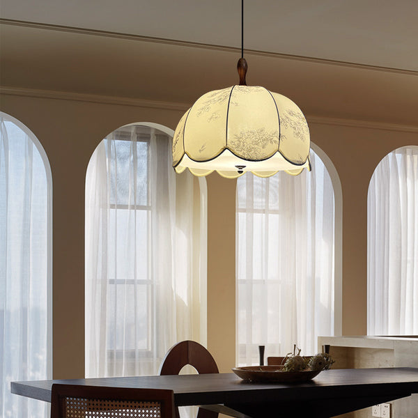 [Wow] French medieval bedroom chandelier wabi wind study retro fabric restaurant bar bed and breakfast room light