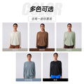 New women's yoga top - barely there feel, loose fit, long sleeve t-shirt - quick dry, breathable, training, running, fitness apparel daw187
