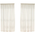 French chic crinkled tulle curtain - sheer light, privacy screen for living room, balcony, bedroom door, decorative window curtain