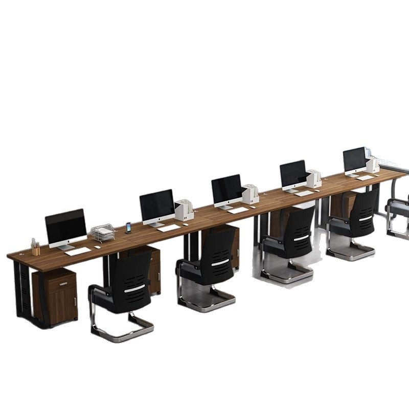 Office desk conference table office minimalist furniture modern employee computer desk workstation table and chair set
