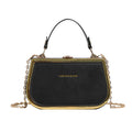 Chain box handbag - trendy, minimalist shoulder bag - candy color crossbody bag - chic & stylish commuter bag - fashionable