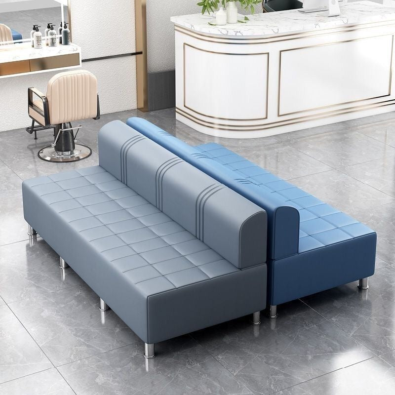 Influencer-approved salon waiting chair - stylish bench seat for hair salons & barbershops - comfortable lounging sofa for clients