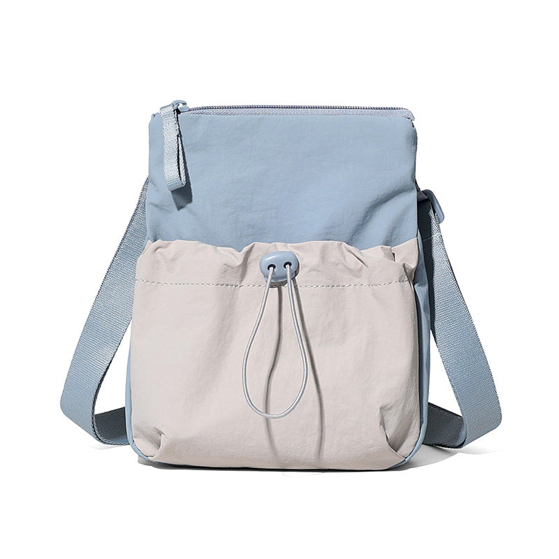 New Portable Dopamine Shoulder Messenger Bag Multifunctional Casual Commuter Mobile Phone Carry-on Sundries Storage Bag
