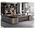 Boss desk office desk casual modern president manager desk supervisor table and chair combination light luxury executive desk office furniture