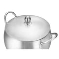 primary color shrink pot 16-24cm ordinary sanding pot aluminum simple soup pot set wholesale pot