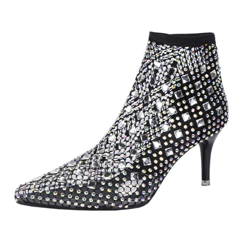 Women's cutout high heels - new breathable pointed-toe stiletto heels for women - sexy & stylish spring/summer high heel sandals
