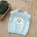 spring new children's knitted vest - cute sweater vest for boys and girls