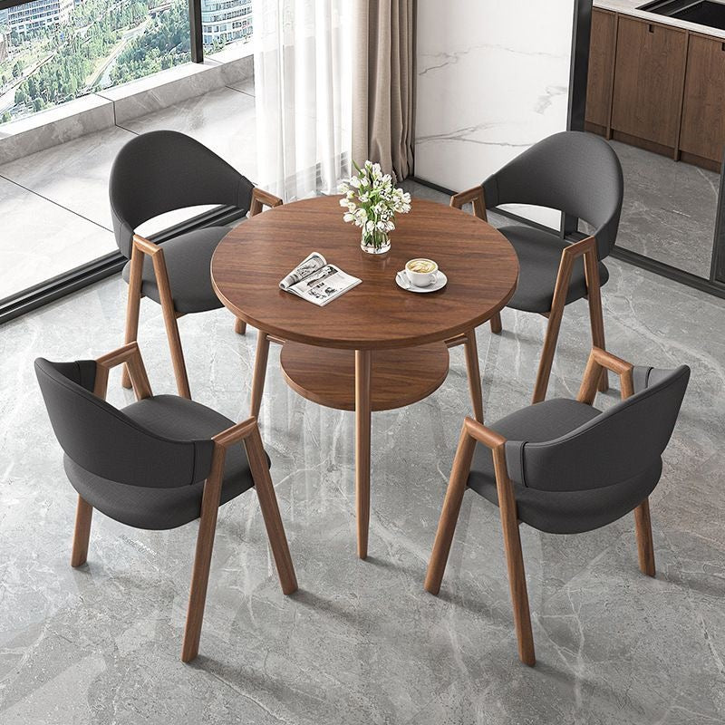 Scandinaviancasualcasual reception negotiation table and chair combination milk tea coffee shop apartment b&b dining table balcony small round table
