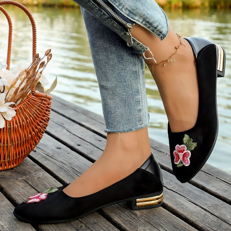 Women's flats - spring/summer  new collection: pointed-toe loafers, suede, plus size, wholesale for export