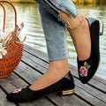 Women's flats - spring/summer  new collection: pointed-toe loafers, suede, plus size, wholesale for export