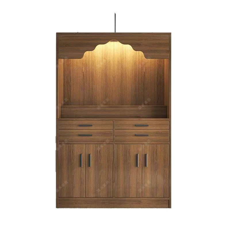 Buddhist niche offering table, shrine, altar, buddha cabinet, offering table, god of wealth, guanyin bodhisattva, buddha statue, offering table, incense table