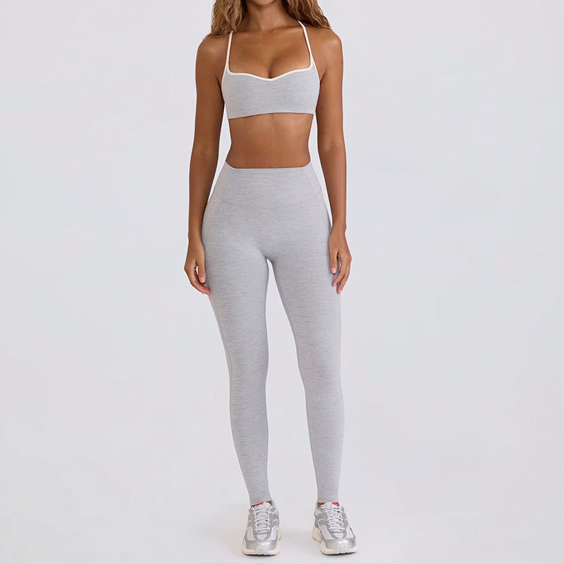 high waist hip lifting yoga shorts slimming look tight suspender beautiful back running sports intimates yoga suit for women