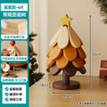 christmas tree solid wood insulation mat, a tree coaster, dining table decoration, creative oven mitts pad, high temperature resistant pot and bowl pad