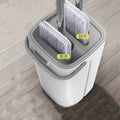 Popular lazy mop mopping handy gadgetfor homerotate dry and wet separation hands-free flat mop bucket one mop net set