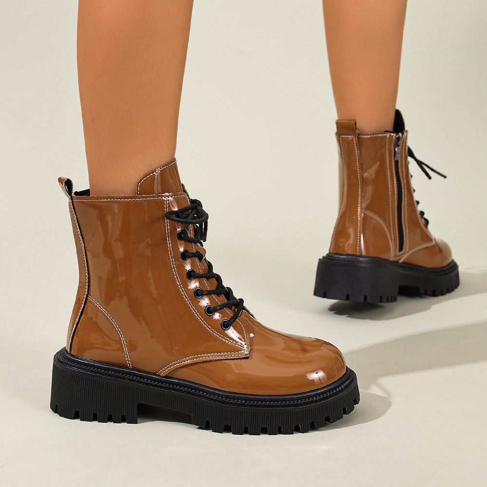 autumn new arrival: plus-size women's casual comfortable european and american style fashionable outerwear boots - wholesale