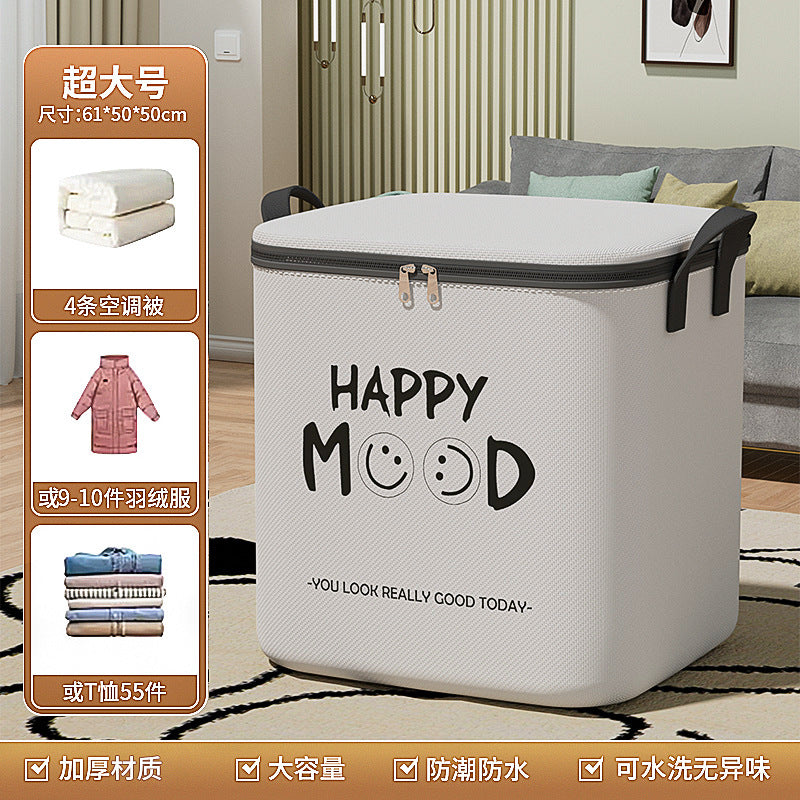 Non-woven storage bag, large quilt finishing, clothes storage bag, underwear storage bag, wardrobe, bedroom full of artifacts