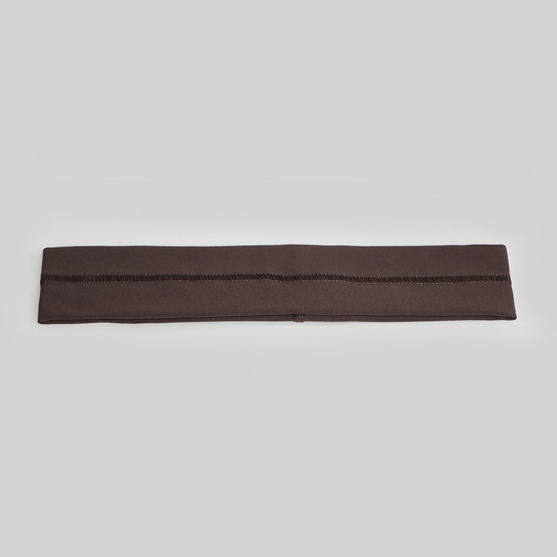 Summer new sports headband - solid color yoga headband, moisture-wicking, sweat-absorbing, elastic fitness headband pj-002