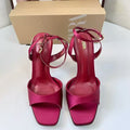 Za's 2025 new women's shoes: low-heel elegant socialite heels, stiletto high heels, peep-toe open back strappy pumps