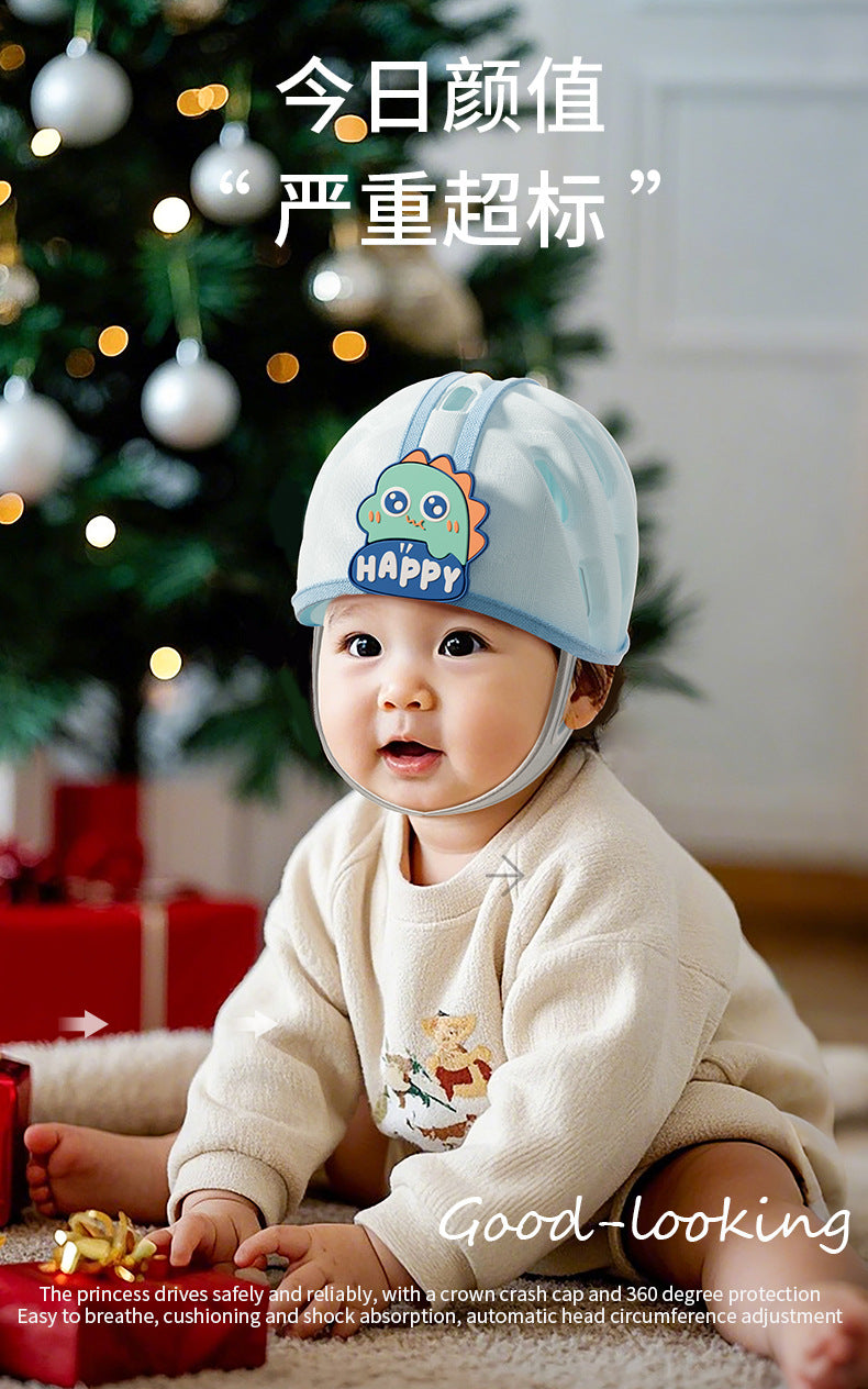 wholesale baby head protection helmet - infant toddler anti-collision helmet, breathable head protector, children's safety cap