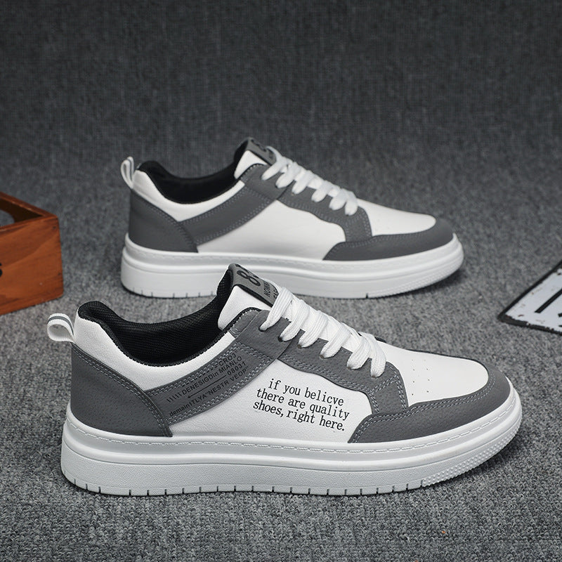 Trendy men's sneakers 2025: new, versatile, and unique designer casual flats - perfect for students and athletes