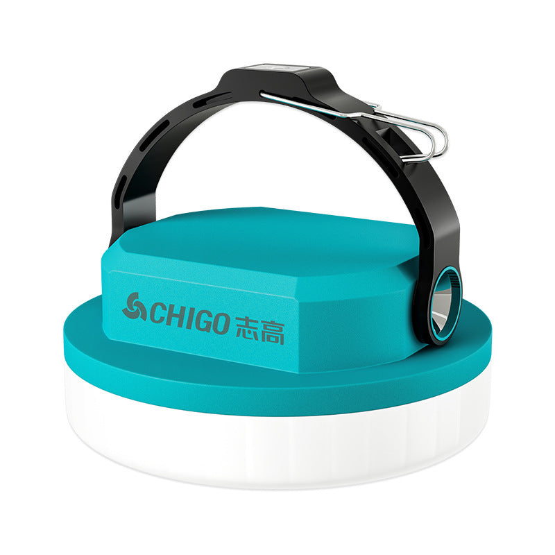 Chigo camping light solar outdoor rechargeable long battery life tent light emergency light camping light lighting