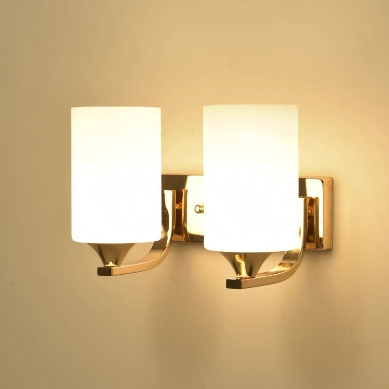 Wall lamp bedroom bedside lamp new simple modern living room background wall lamp light luxury creative staircase aisle balcony lamp