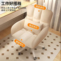 Computer chair, comfortable for long periods of sitting, suitable for women's makeup chairs, home study, backrest swivel chair, student dormitory study and office chair