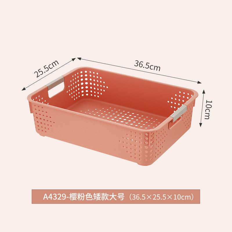 Wholesale desktop storage basket sundries storage box storage basket rectangular snack toy storage basket finishing box