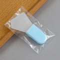 Lake blue pole: diamond-shaped short handle brush