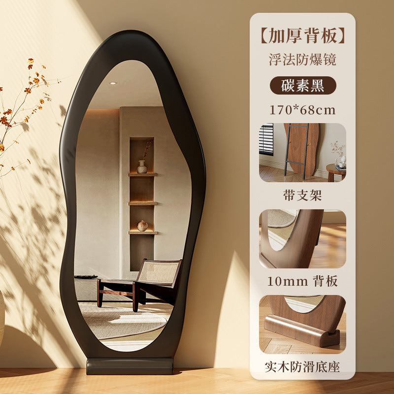 Used full-length mirror for home wall-mounted classic large mirror floor mirror wall-mounted classy dressing mirror bedroom fitting mirror