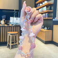 Princess please make a fortune mobile phone chain new arrival alloy mobile phone case lanyard classy sense hand beaded pendant key chain short