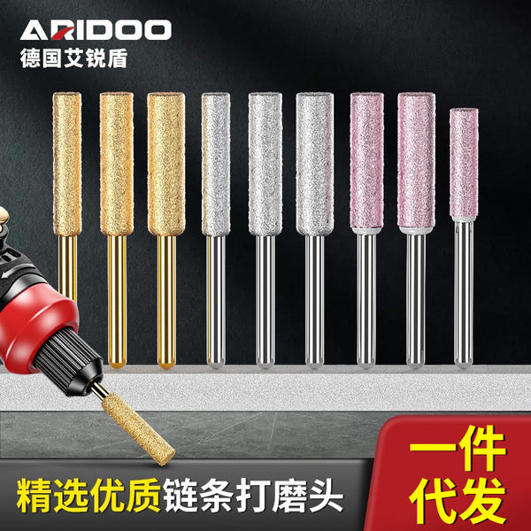 Wholesale Chain Grinding Machine Grinding Head Chainsaw Chain Chainsaw Round File Grinding Machine Electric File Ceramic Emery Accessories