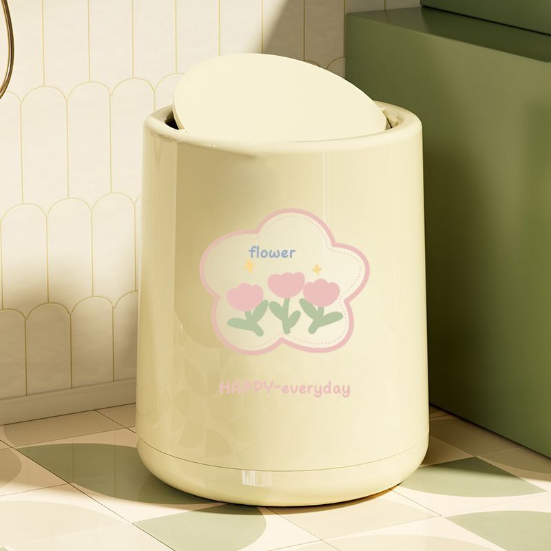 High-style trash can for home use, suitable for living rooms. modern, minimalist, and subtly luxurious design. features a swing-top lid and a straight-sided body. ideal for kitchens and bathrooms. new paper basket design