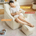 Beanbag lounger - perfect for small spaces, rentals, bedrooms, living rooms, and balconies - single person leisure sofa chair - tatami sofa
