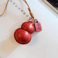 First-layer cowhide gourd pendant—2025 tianfu tianlu handmade genuine leather toys and ornaments that can be played and raised